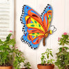 This stylish Metal Art Butterfly Wall Decorative Wall Sculpture is an ideal decoration for any outdoor living room, garden, or yard. Crafted from metal for durability, its vibrant colors will bring any outdoor space to life. Perfect for crafts or simply as a decorative accent.