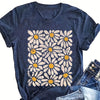 Flower Power: Embrace the Vibrant Blooms with our Casual Short Sleeve Top for Spring/Summer Women's Clothing Collection!