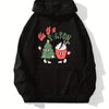 Cute Christmas Graphic Print Hoodie: A Versatile and Stylish Addition to Your Winter Wardrobe!