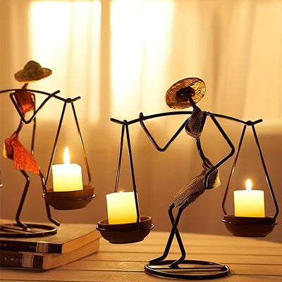 Luxe Candle Holder for a Romantic Candlelight Dinner: Enhancing Ambiance & Style with High Personality