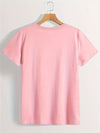 Watermelon Delight: Stylish and Comfortable Plus-Size Casual T-Shirt for Women