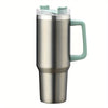 40ozColors Tumbler with Insulated Double Wall and Cup Handle - The Perfect Handy Cup! The Perfect Gift for Any Occasion!