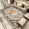 Luxurious Oriental Floral Area Rug: Soft Crystal Velvet, Non-Slip TPR Base, Anti-Fatigue & Machine Washable - 70.87 x 102.36 inches