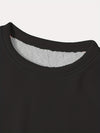 Fashionable and Cozy: Letter Ice Print Pullover Sweatshirt for Women's Fall/Winter Wardrobe