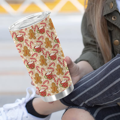 Festive Flair: 20oz Christmas Cup - Stainless Steel Tumbler with Double-Wall Insulation - Ideal Gift for Loved Ones