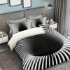 Black Hole Dreams: 3-Piece Duvet Cover Set - Expanding Your Sleep Experience(1*Duvet Cover + 2*Pillowcases, Without Core)