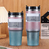 30OZ AND 20OZ COLORFUL DESIGNS TUMBLER - LARGE CAPACITY STAINLESS STEEL THERMOS TUMBLER - WATER BOTTLE FOR OUTDOOR TRAVEL, DRIVING, AND CAMPING