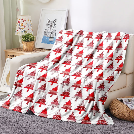 Stay warm and cozy this winter with the Cozy Christmas Tree Flannel Blanket. Perfect for the office or dorm, this lightweight blanket is made from soft, breathable flannel fabric so you can stay warm and comfortable. Featuring a festive Christmas tree pattern, it’s the perfect companion for any chilly day.