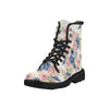 Floral Boots, Watercolor Flowers Martin Boots for Women