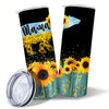 20oz Mama Bear Sunflower Glitter Tumbler - Perfect Gift for Thanksgiving and Mother's Day