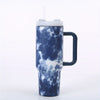 40oz Galaxy Sky Pattern Tumbler with Lid and Handle - Perfect Birthday Gift for Home and Kitchen