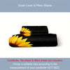 Vibrant Sunflower Dreams: Duvet Cover Set for a Soft and Stylish Bedroom! (1*Duvet Cover + 2*Pillowcases, Without Core)