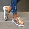 Color Leopard Pattern Canvas Shoes for Women - Comfortable and Stylish Outdoor Shoes