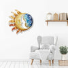 Divine Celestial Metal Art Wall Decoration for Home Interiors