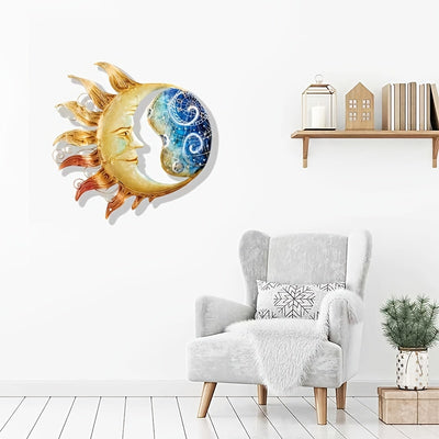 Divine Celestial Metal Art Wall Decoration for Home Interiors