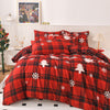 Festive Cheer: 2-3pcs Christmas Tree Duvet Cover Set for Bedroom and Guest Room - Soft and Comfortable, Complete with Duvet Cover and Pillowcases