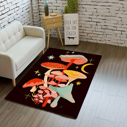 Evoke a luxurious living space with this Ultimate Comfort Crystal Velvet area rug. Enjoy its superior comfort underfoot and robust design with its non-slip backing, stain-resistant material, and machine washable capability. Transform your living space with style and comfort.