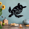 Stunning Sea Turtle Metal Wall Art: Exquisite Modern Décor Gift for Your Home