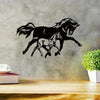 Metal Horse Decor: Rustic Wall Hangings for Farmhouse and Ranch Décor - Perfect Horse Lover Gift