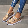 Color Leopard Pattern Canvas Shoes for Women - Comfortable and Stylish Outdoor Shoes