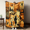 This luxurious flannel blanket is perfect for every day use. It features an eye-catching Halloween Pumpkin abstract painting style with a cozy and soft texture that will help you relax and stay warm. The blanket is sure to be an all-season hit, making it an ideal gift for friends and family.