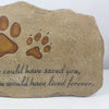 Forever in Our Hearts: Engraved Pet Tombstone - A Creative Memorial Stone for Dogs in Your Garden - Personalized Gifts