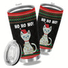 Festive 20oz Stainless Steel Tumbler: Perfect Christmas Gift for Loved Ones, Friends, and Relatives!