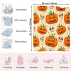 Cozy up with the Spooktacular Halloween Flannel Blanket: Perfect for Home Décor and Gift Giving!