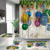 Transform your bathroom into a winter wonderland with our Merry Christmas Shower Curtain Set. The waterproof curtain with 12 hooks easily hangs to keep your floor dry. The non-slip bath rug, toilet mat, and lid cover provide a safe and cozy experience. Complete the festive look with our bathroom accessories.