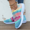 Stylish and Comfortable Women's Colorblock Flat Sneakers: Breathable Low-Top Walking Shoes for All-Match Outdoor Fashion