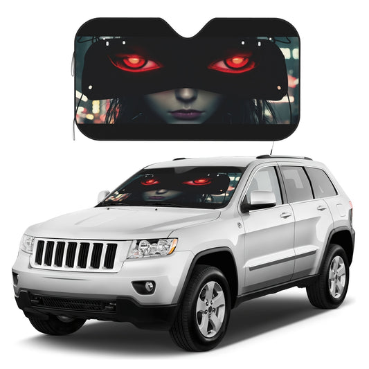 The Ultimate Foldable Windshield Car Sunshade blocks up to 95% of UV radiation and is easy to install with four free suction cups. Enjoy maximum protection from the sun's rays on your car or truck with this reliable solution.