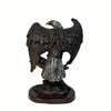 Eagle Majesty: Resin Sculpture for Stylish Living Spaces and Office Décor - The Perfect Gift for Men