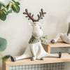 Cute Hand-Painted Elk Ornaments for Christmas and New Year's: Perfect for Gifts and Decorations