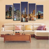 Cityscape Canvas Wall Art Set: Captivating Urban Landscapes for Stylish Home Decor