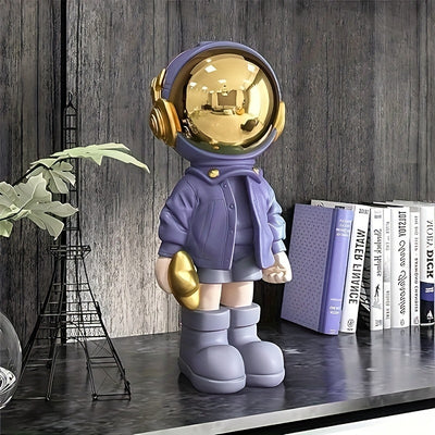 Astronaut Ornament Resin Statue: Unique Art Craft for Home and Office Decor