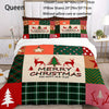 Christmas Plaid Pattern Duvet Cover Set: Enhance Comfort and Style in Your Bedroom with Soft and Cozy Bedding