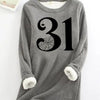 Halloween Number Spider Print Sweatshirt: A Spooky and Stylish Addition to Your Wardrobe