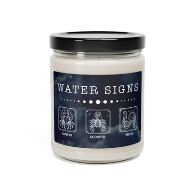 Love Water Signs Of Zodiac, Water Signs Candle Template, Zodiac Candle Gift, Soy Candle 9oz CJ42-2