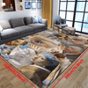 Van Gogh Inspired Non-Slip Resistant Rug: Enhance Your Living Space with Waterproof Artistic Décor