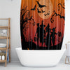 Transform Your Bathroom with our Multi-Purpose Halloween Shower Curtain - Waterproof, Heat Insulating and Stylish Room Decor