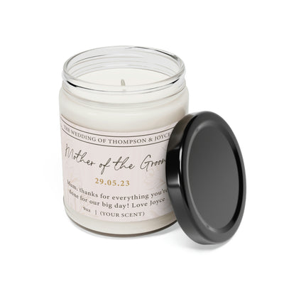 Thanks For Everything Mum, Mother Of The Groom, Candle Gift, Soy Candle 9oz CJ39
