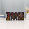 I Love U Wooden Art Night Light: The Perfect Valentine's Day Gift for a Romantic Bedroom Decor