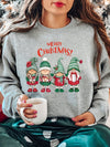 Stay stylish and cozy this holiday season with our Festive Festivities Christmas sweatshirt for women. Featuring a festive graphic print, this pullover is perfect for staying warm while spreading holiday cheer. Made with comfort in mind, it's the perfect addition to your fall/winter wardrobe.