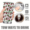 Festive Laugh-a-Minute: 20oz Christmas Cup – Stainless Steel Tumbler with Funny Print - Ideal Travel Mug & Perfect Gift for Loved Ones