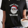 Santa Claus Fashion Fest: Christmas Graphic Sports T-Shirt for Women