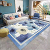 Vintage Boho Floral Carpet: Stain-Resistant & Eco-Friendly Area Rug for High-Traffic Areas