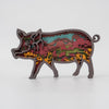 Piggy Delight: Exquisite Wooden Art Carving Night Light for Cozy Bedroom Ambiance