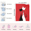 Cozy and Adorable: Flannel Cat Digital Print Blanket Shawl - Perfect for Bedroom, Living Room, Office, and Travel!