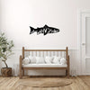 Trout Fish Metal Wall Art: A Rust-Free Masterpiece for Indoor and Outdoor Décor