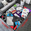 Ultimate Gaming Experience: Large 3D Gaming Area Rug for immersive gameplay and stylish living room decor